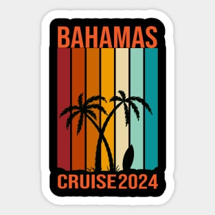 Bahamas Cruise 2024 Family Cruising Sticker